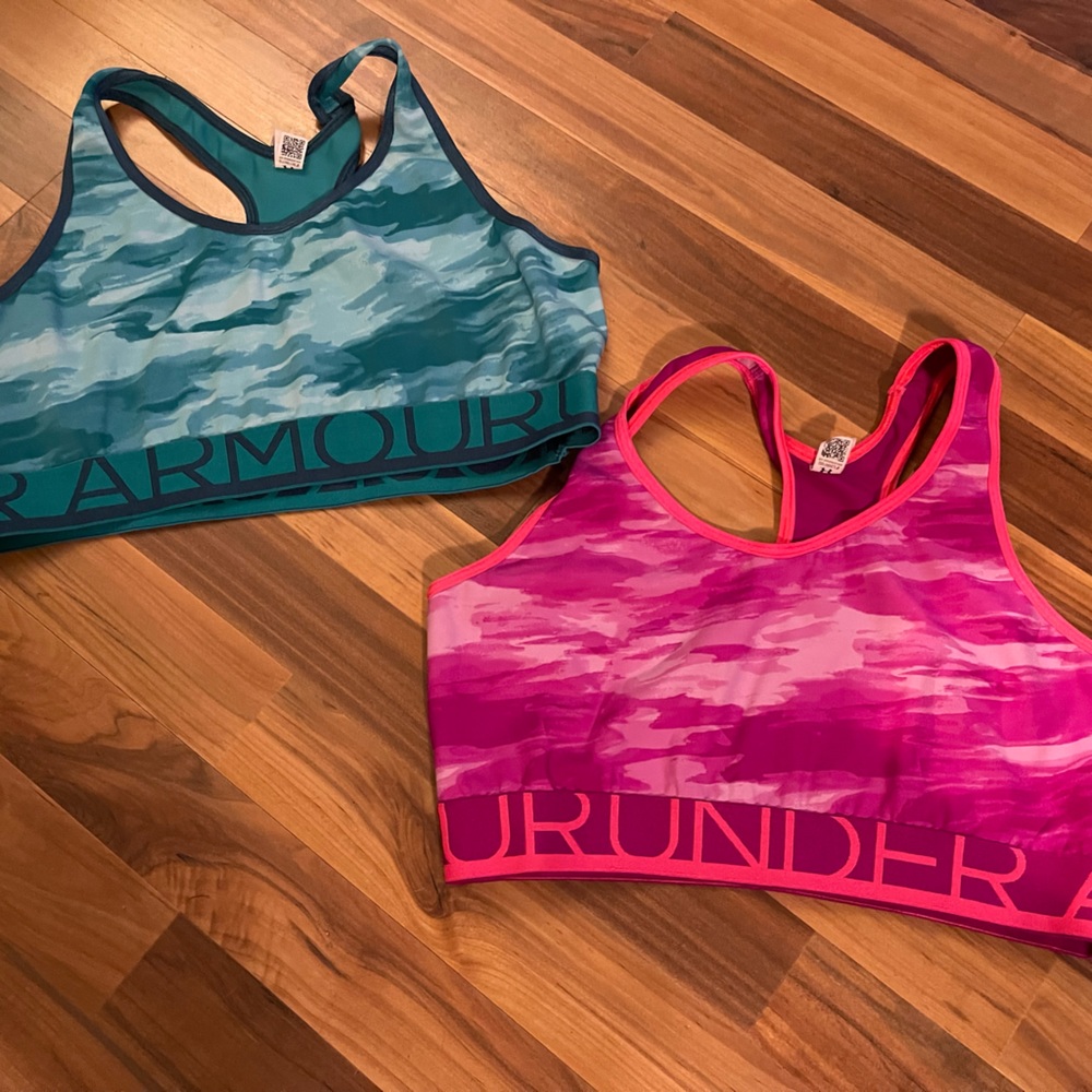 (2) Under Armour Sport Bras